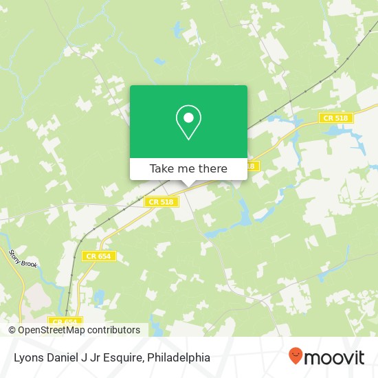 Lyons Daniel J Jr Esquire map