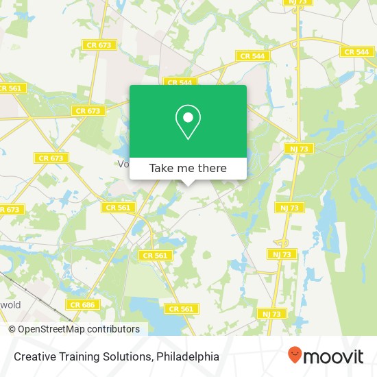Creative Training Solutions map