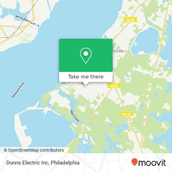 Dunns Electric Inc map