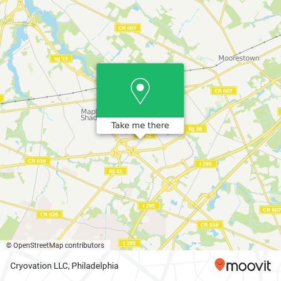Cryovation LLC map