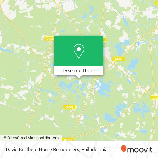 Mapa de Davis Brothers Home Remodelers