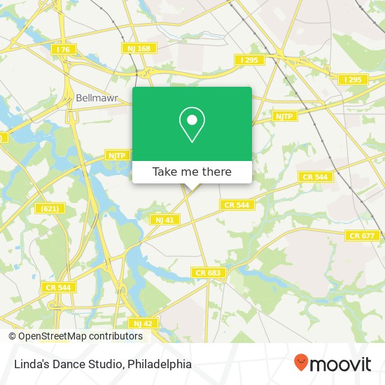 Linda's Dance Studio map