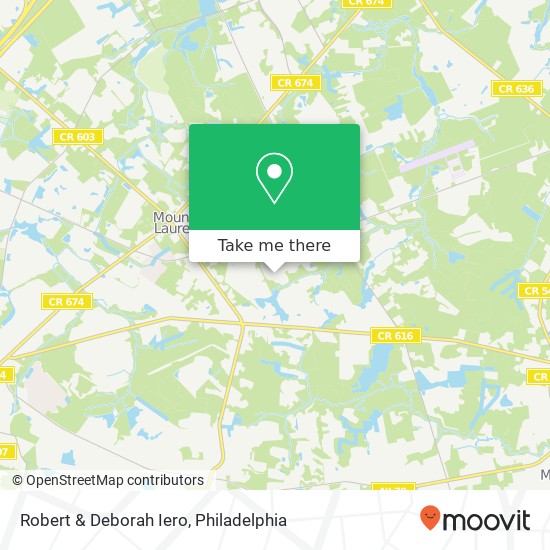 Mapa de Robert & Deborah Iero