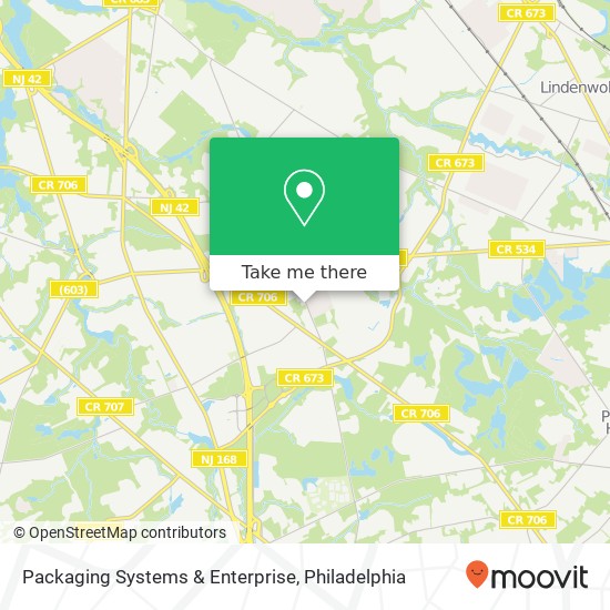 Packaging Systems & Enterprise map
