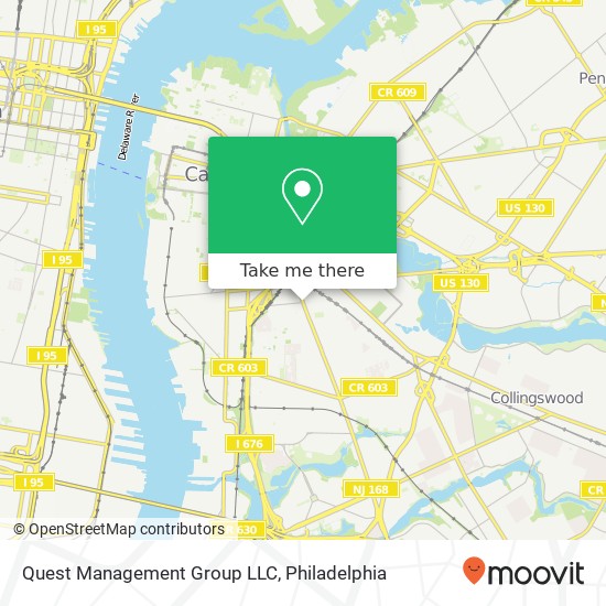 Quest Management Group LLC map
