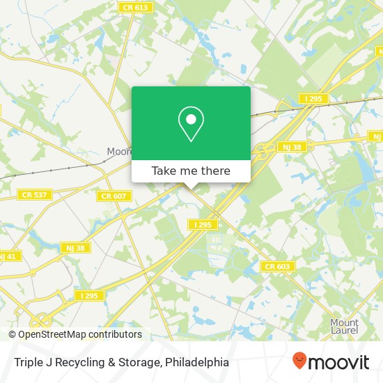 Triple J Recycling & Storage map