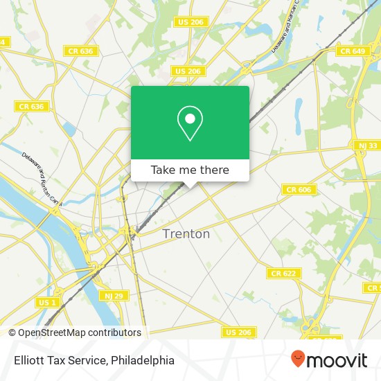Mapa de Elliott Tax Service