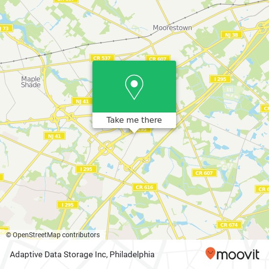 Mapa de Adaptive Data Storage Inc