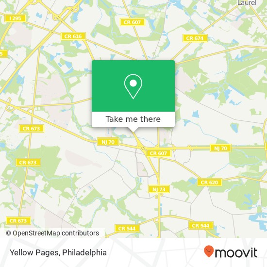 Yellow Pages map