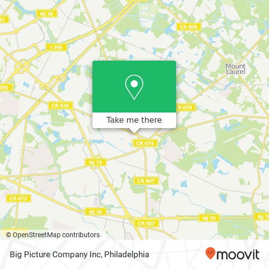 Mapa de Big Picture Company Inc