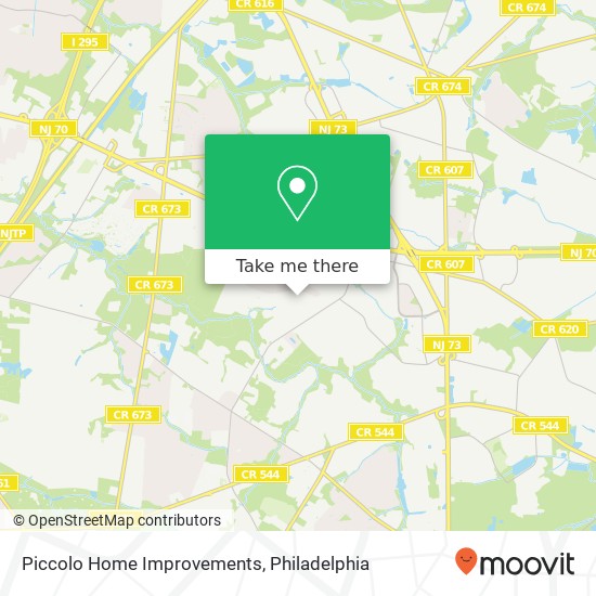 Piccolo Home Improvements map