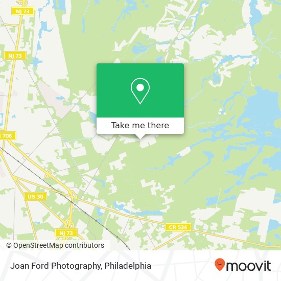 Joan Ford Photography map