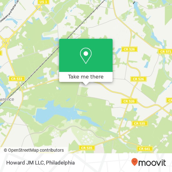 Mapa de Howard JM LLC