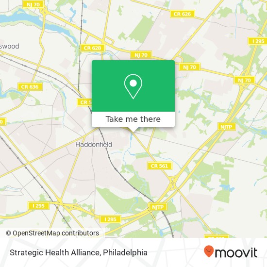 Strategic Health Alliance map