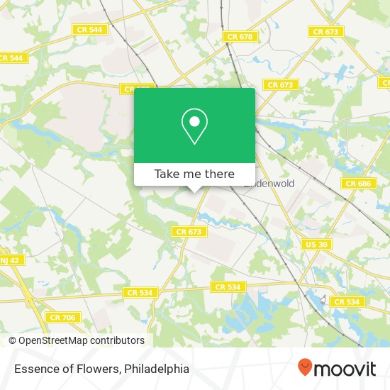 Essence of Flowers map