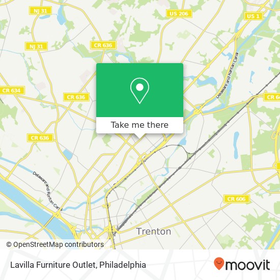 Lavilla Furniture Outlet map