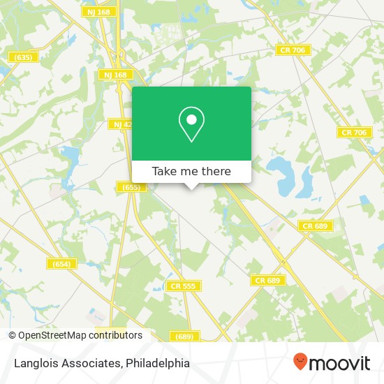 Mapa de Langlois Associates