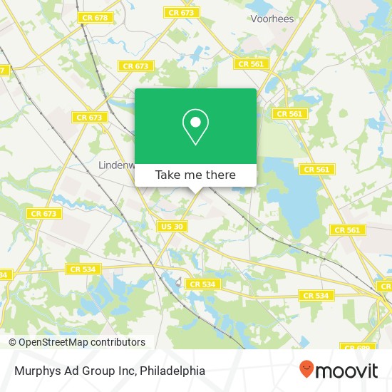 Mapa de Murphys Ad Group Inc