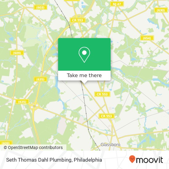 Mapa de Seth Thomas Dahl Plumbing