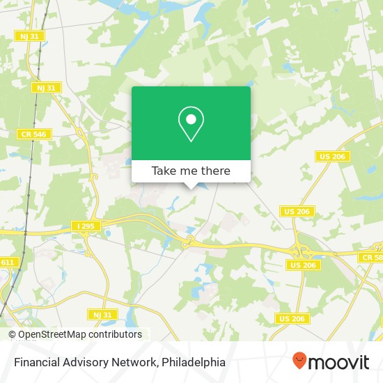 Mapa de Financial Advisory Network