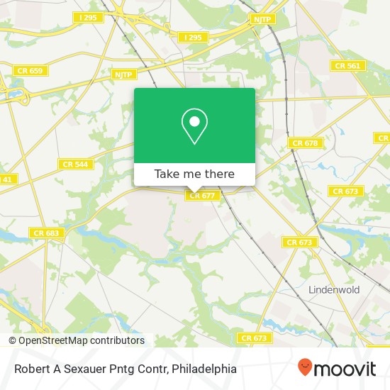 Robert A Sexauer Pntg Contr map