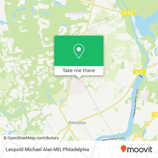 Leopold Michael Alan MD map