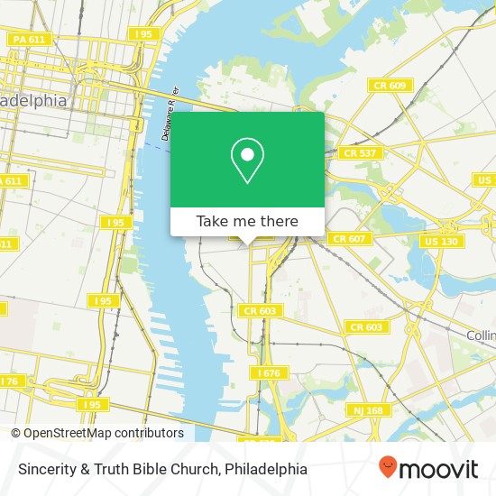 Mapa de Sincerity & Truth Bible Church
