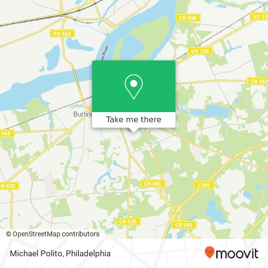 Michael Polito map