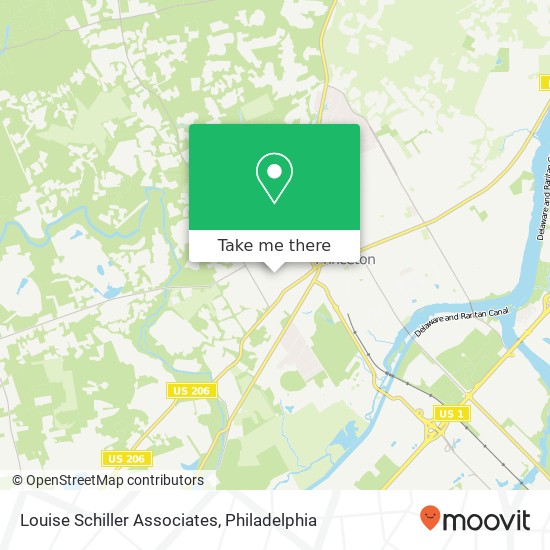 Louise Schiller Associates map