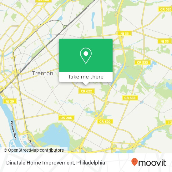 Mapa de Dinatale Home Improvement