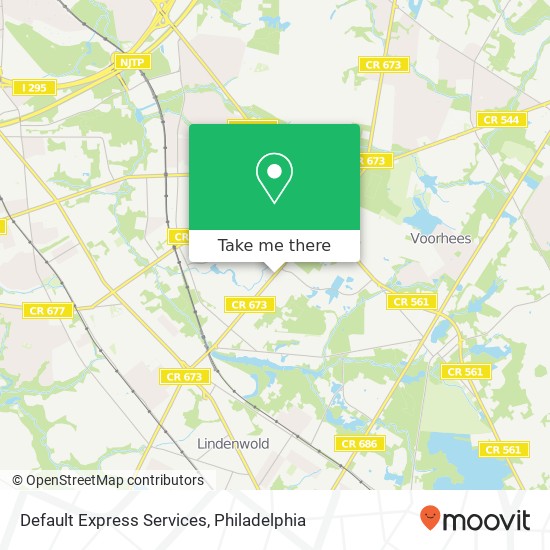 Mapa de Default Express Services