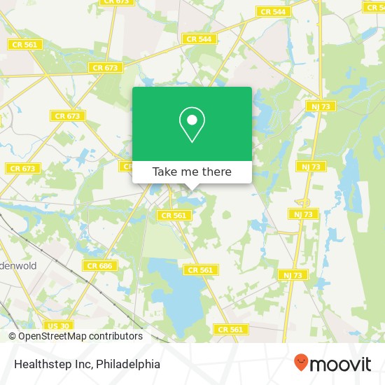 Healthstep Inc map