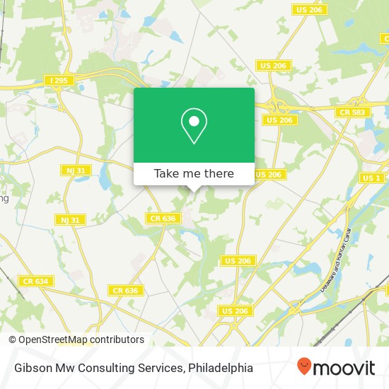 Gibson Mw Consulting Services map