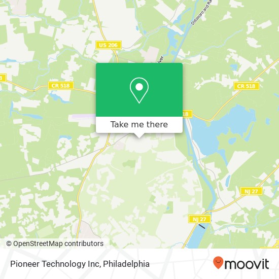 Mapa de Pioneer Technology Inc