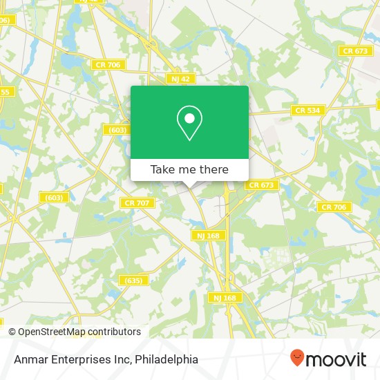Mapa de Anmar Enterprises Inc