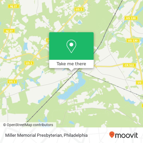 Miller Memorial Presbyterian map