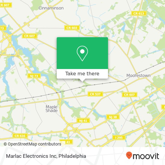 Marlac Electronics Inc map