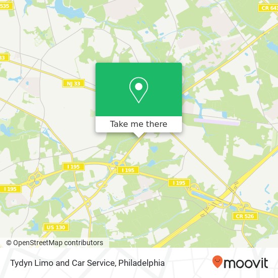 Mapa de Tydyn Limo and Car Service