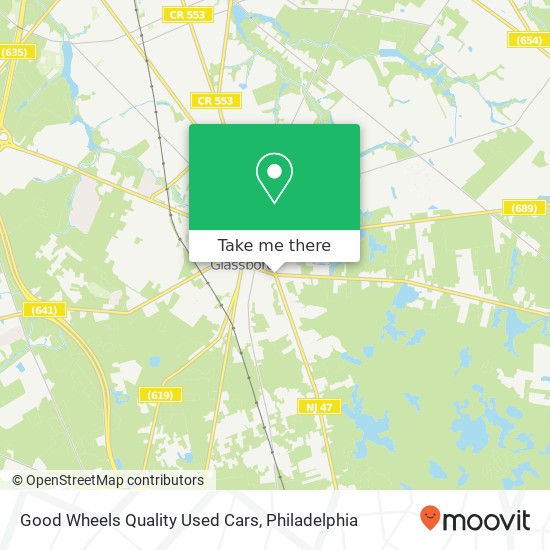 Mapa de Good Wheels Quality Used Cars