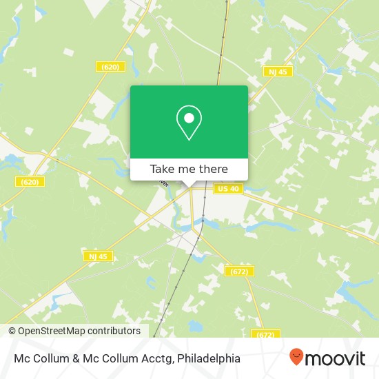 Mc Collum & Mc Collum Acctg map