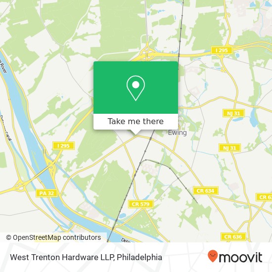 Mapa de West Trenton Hardware LLP
