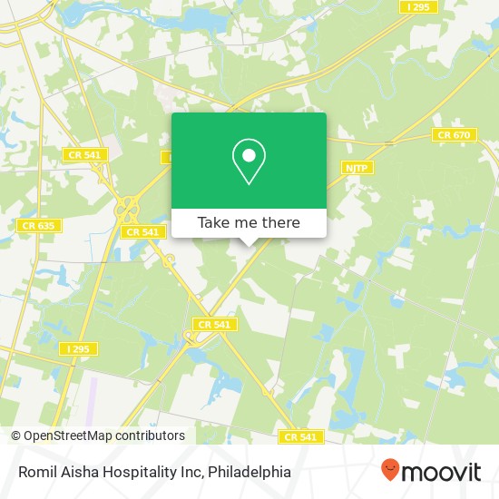 Romil Aisha Hospitality Inc map