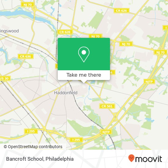 Mapa de Bancroft School