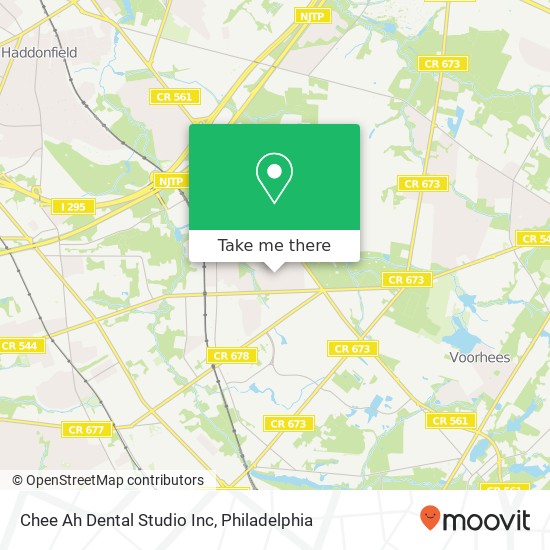 Mapa de Chee Ah Dental Studio Inc