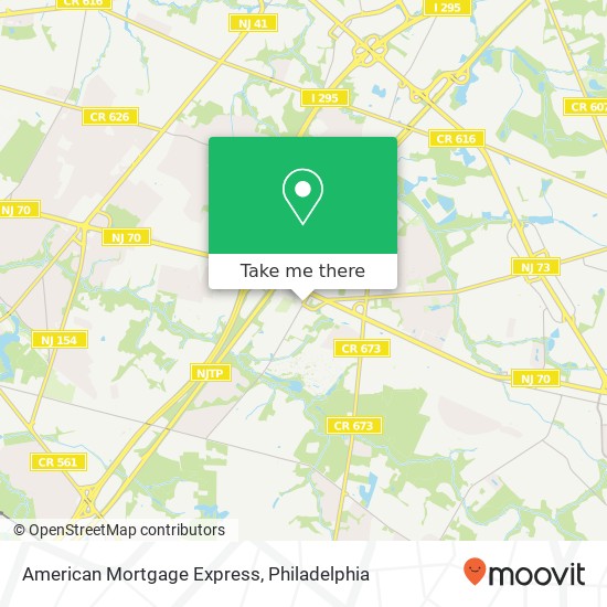 American Mortgage Express map