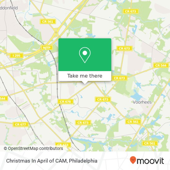 Mapa de Christmas In April of CAM