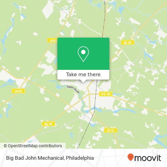 Mapa de Big Bad John Mechanical