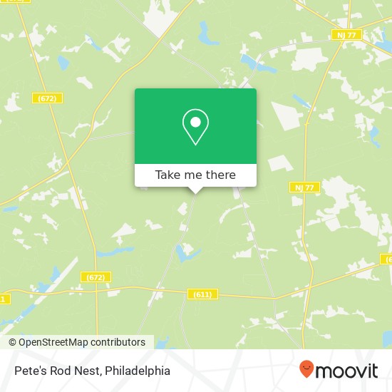 Pete's Rod Nest map