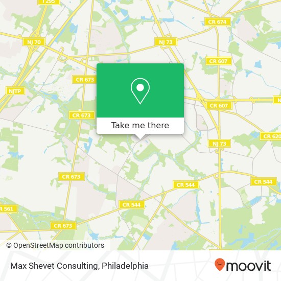 Mapa de Max Shevet Consulting