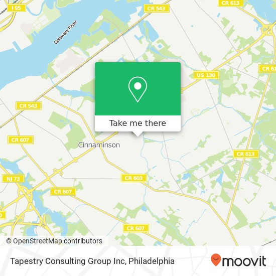 Tapestry Consulting Group Inc map